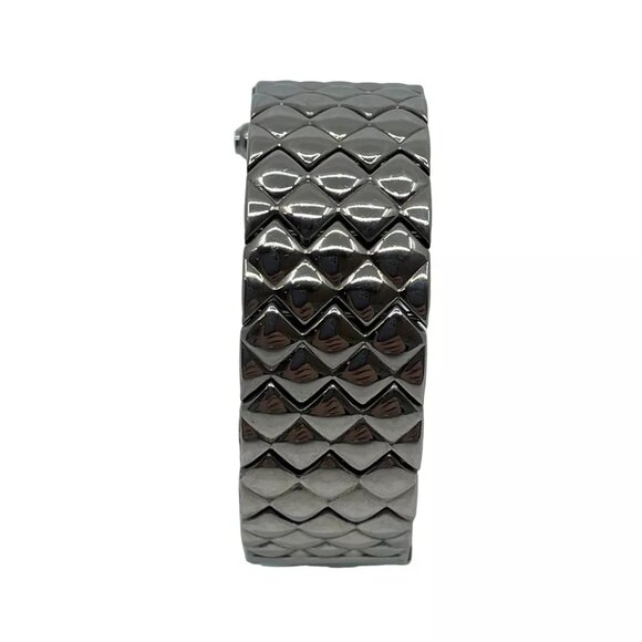 CHANEL Matelasse Quartz Wrist Watch Silver Metallic - Picture 4 of 12